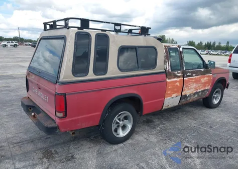 1985 Chevrolet S Truck S10 z USA, uszkodzony, nr VIN 1GCCS14S9F2134284